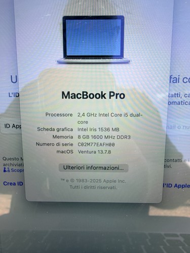 Macbook pro 2013 retina - 13",