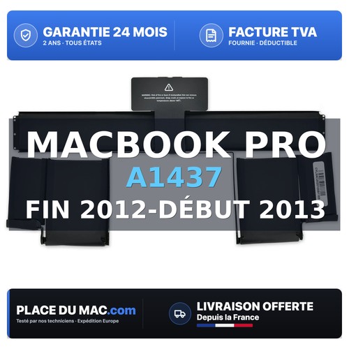 Batterie pour macbook - pour, pro